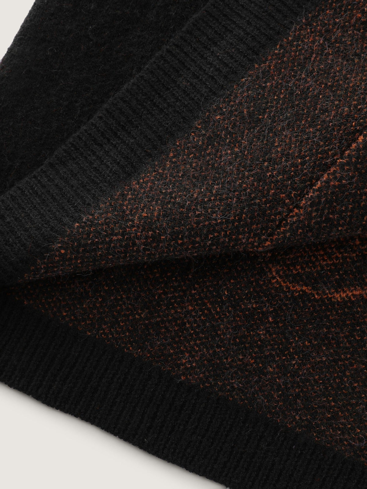 Supersoft Pumpkin Jacquard Pocket Open Front Cardigan