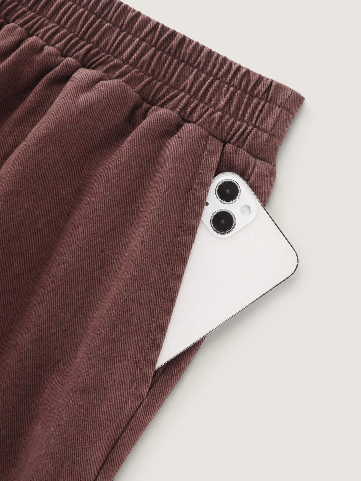 Washed Pocket Wide Leg Pants
