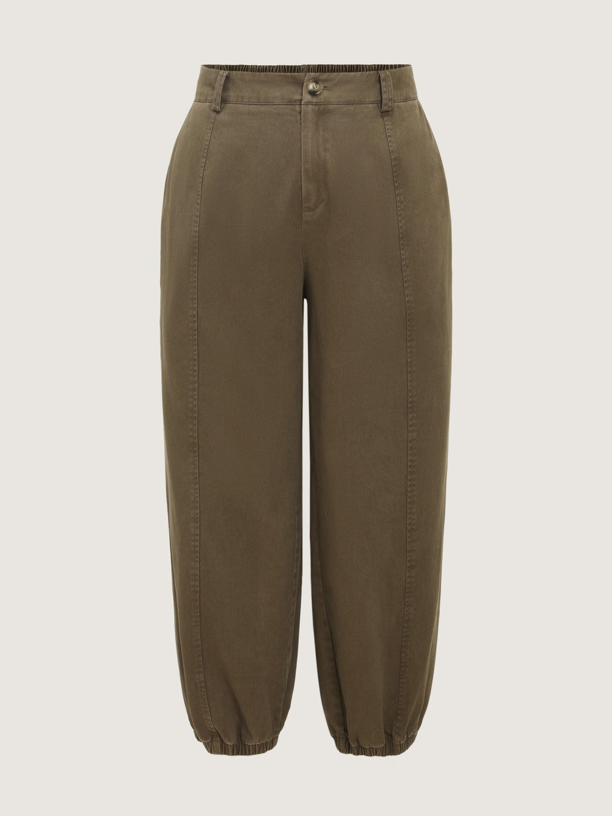 Vintage Seamed Pocket Jogger Pants