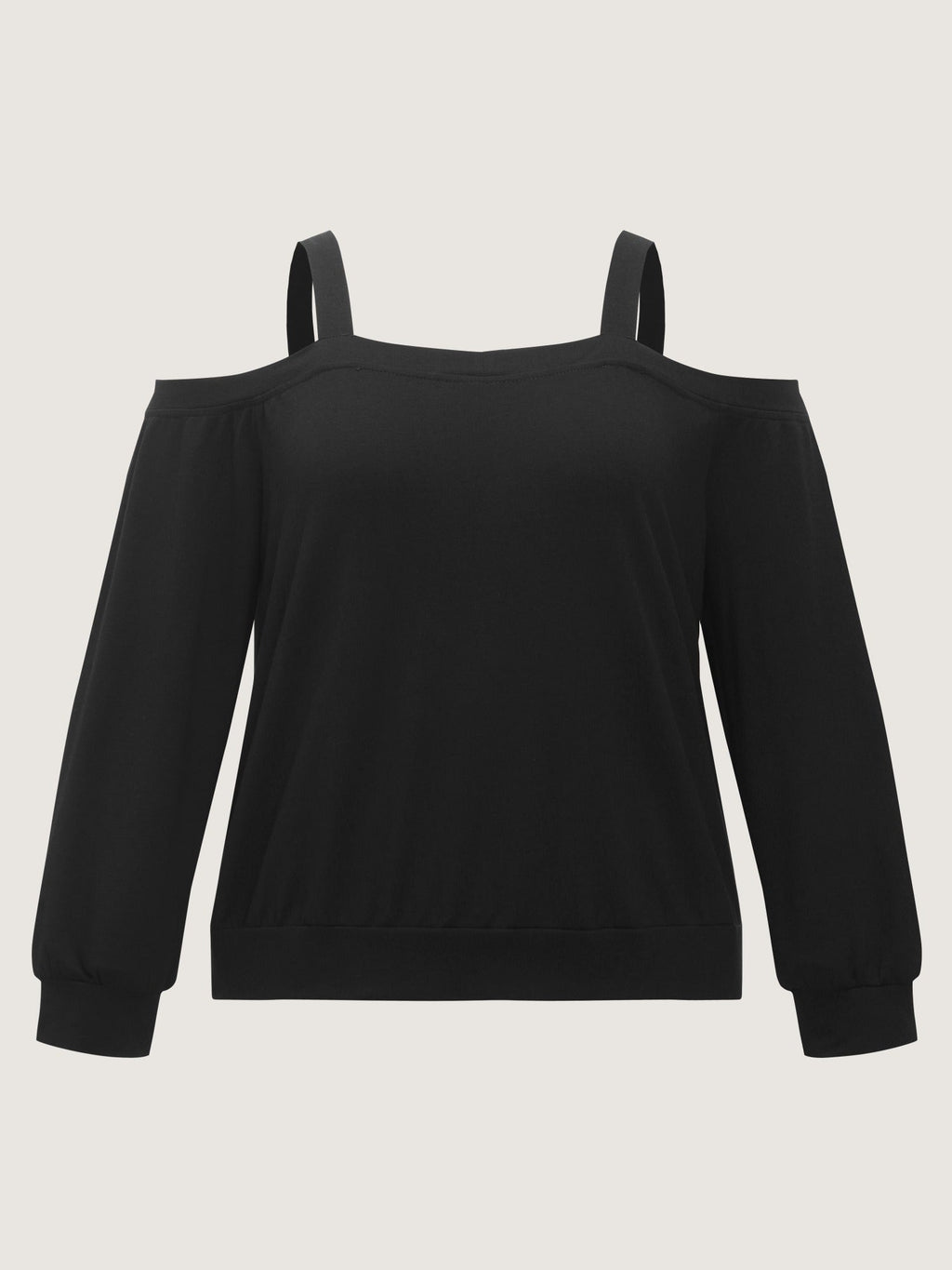 Cold Shoulder Casual Sweatshirt
