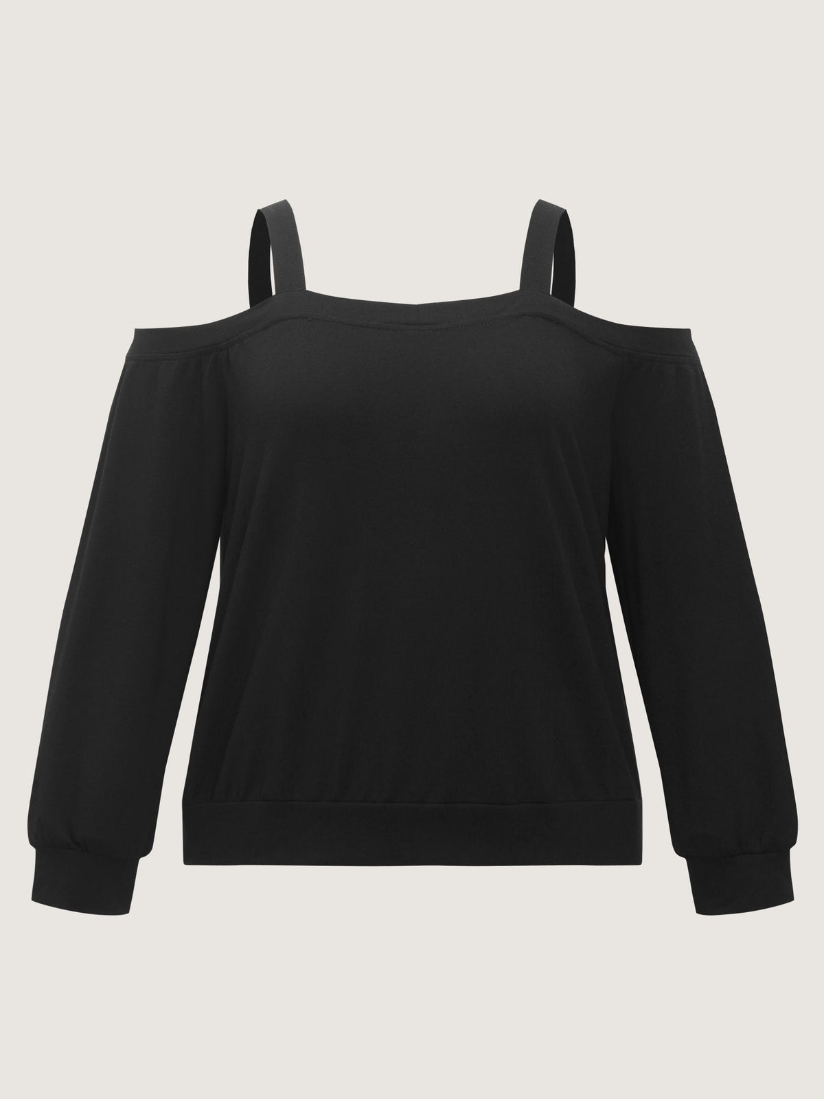 Cold Shoulder Casual Sweatshirt