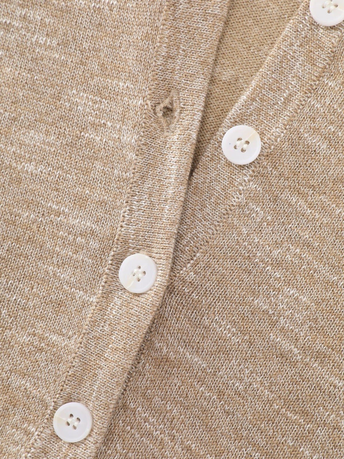 Supersoft Heather Button Down Hooded Pullover