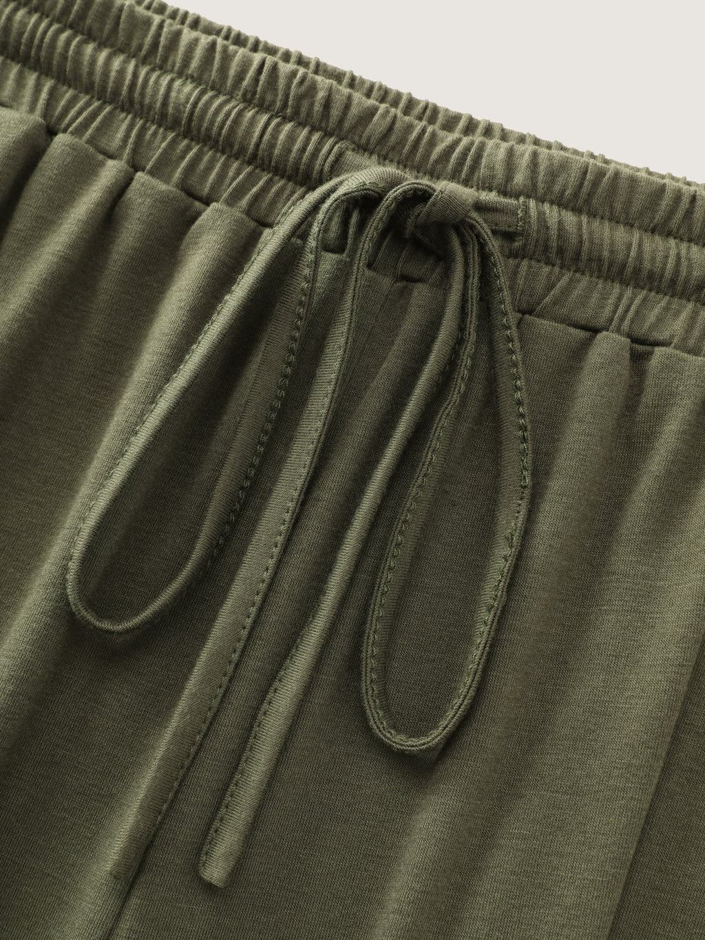 Supersoft Drawstring Waist Straight Leg Pants