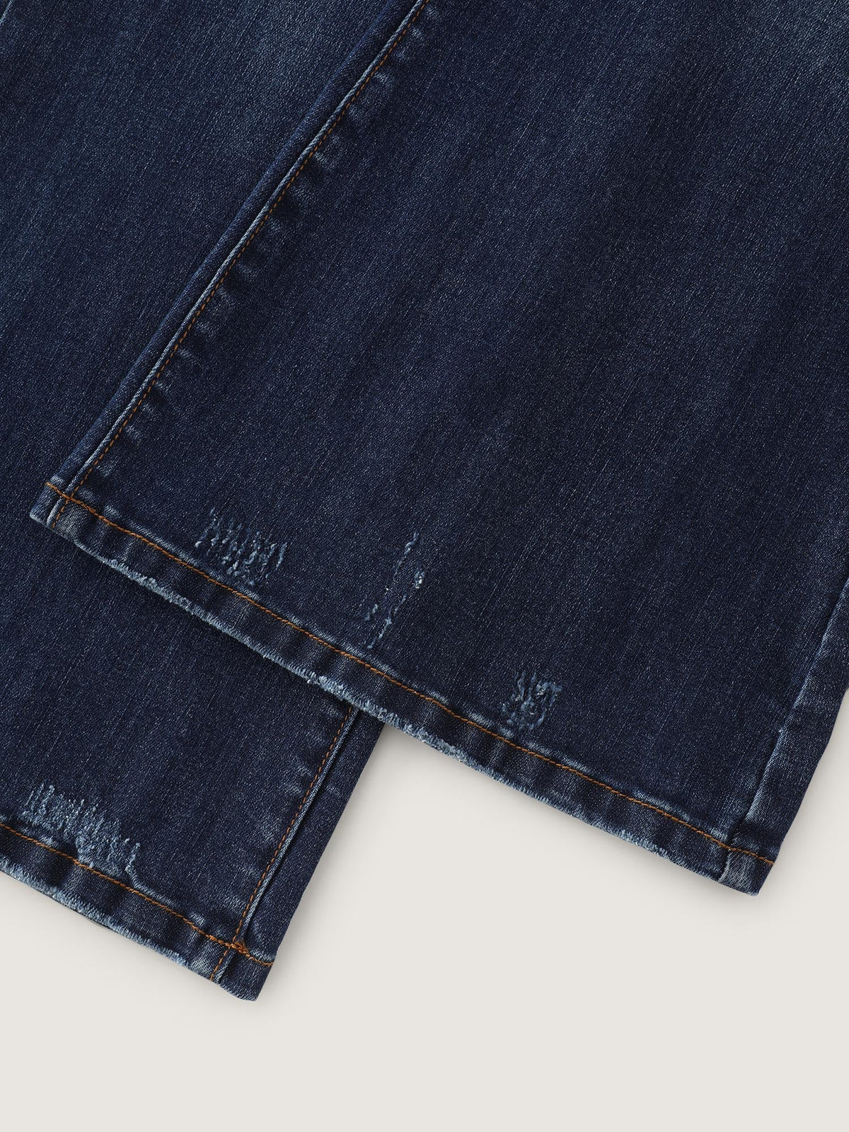 Stretchy Mid-Rise Flared Jeans