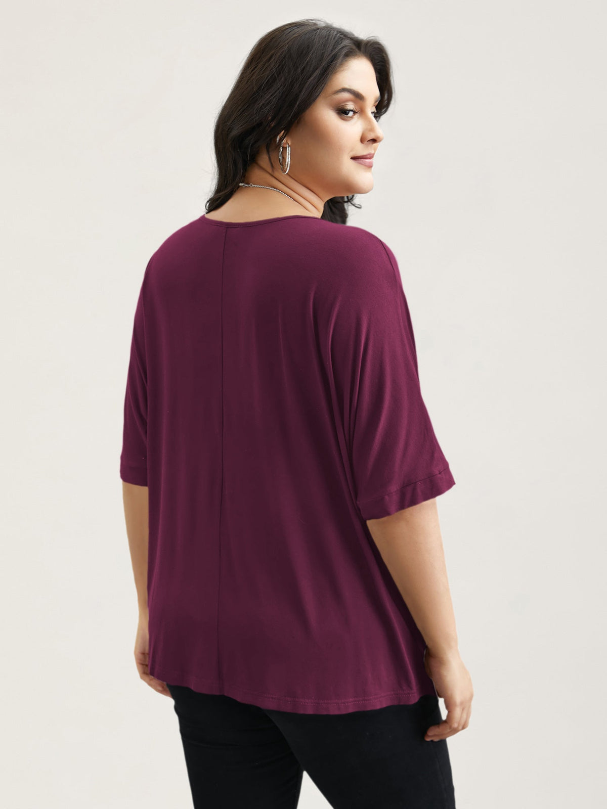 Supersoft Round Neck Plain T-Shirt