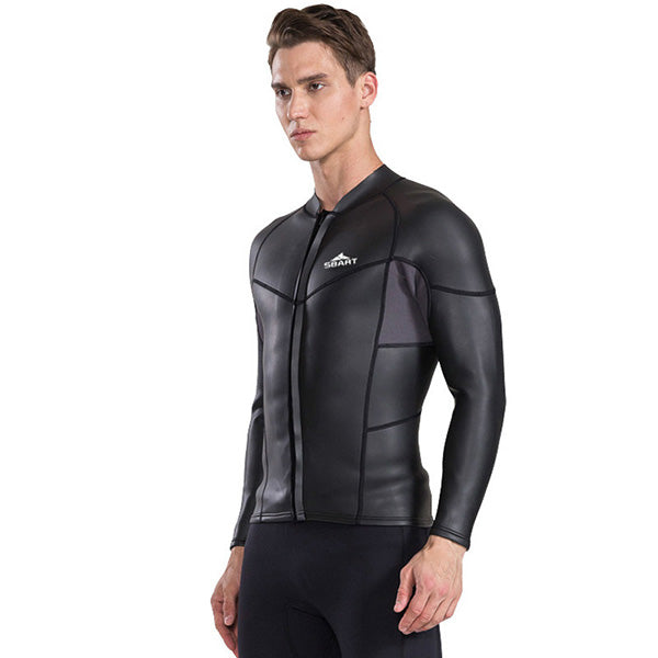 SBART 2mm Split Suit Wetsuit Men Long Sleeve Snorkeling Suit
