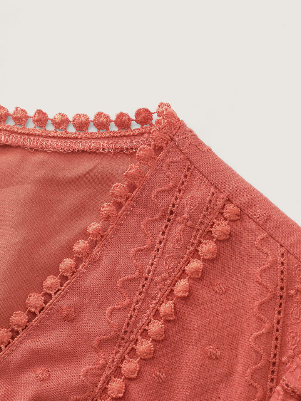 Cotton Breezy Eyelet Textured Blouse