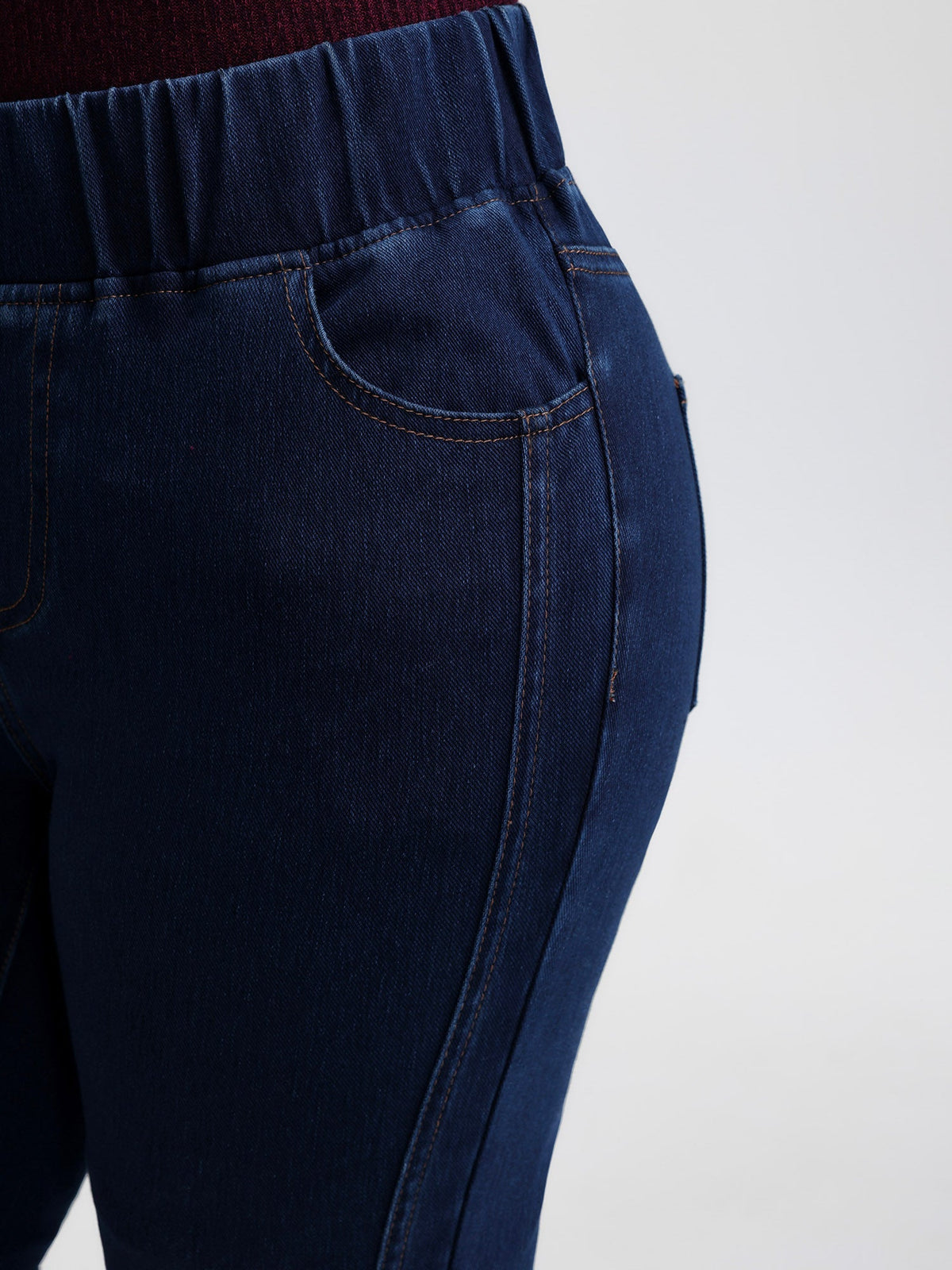 Supersoft Stretchy Skinny-Fit Knit Jeans