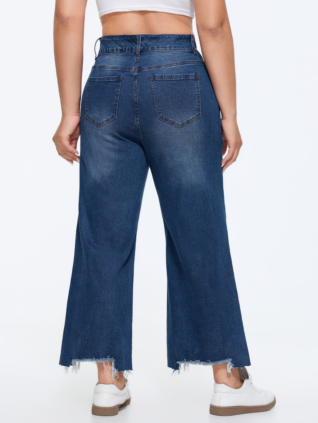 Stretchy Bootcut Medium Wash Jeans