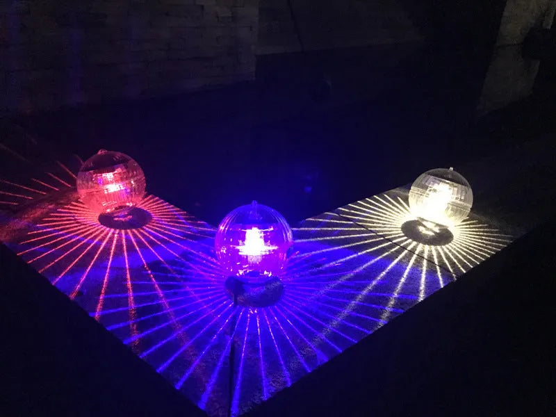 Solar Pool Led Disco Light