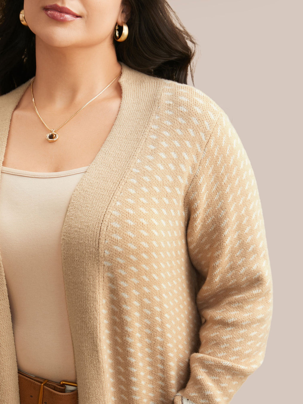 Supersoft Essentials Bandana Geometric Pocket Cardigan