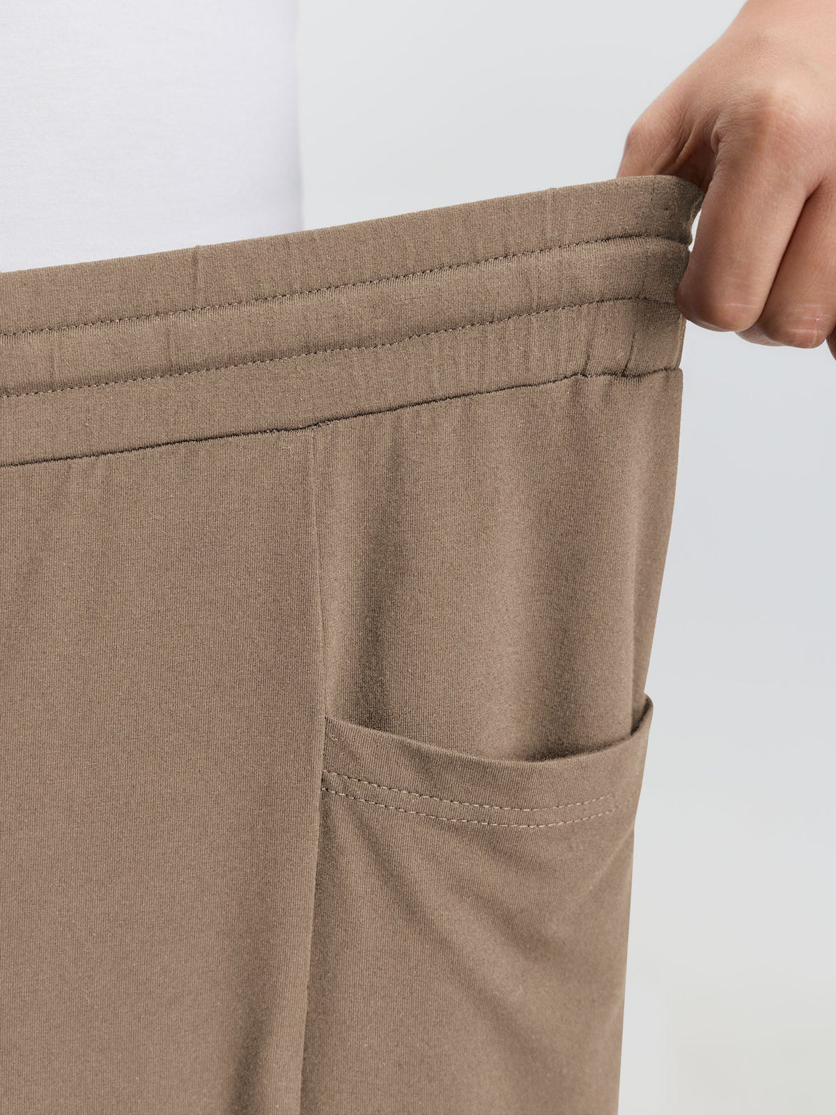 Supersoft Drawstring Cropped Jogger Pants