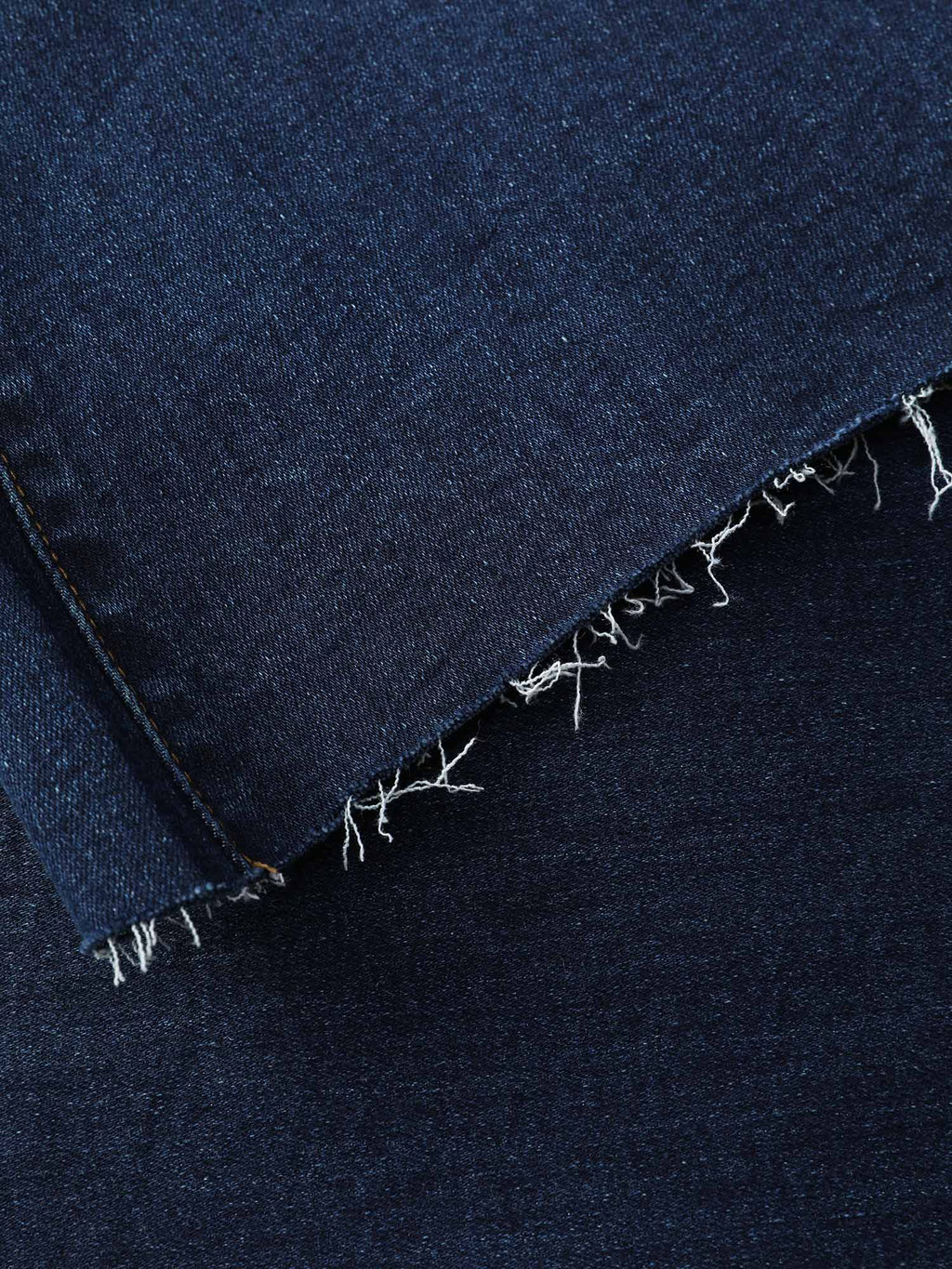Stretchy Frayed Hem Bootcut Jeans