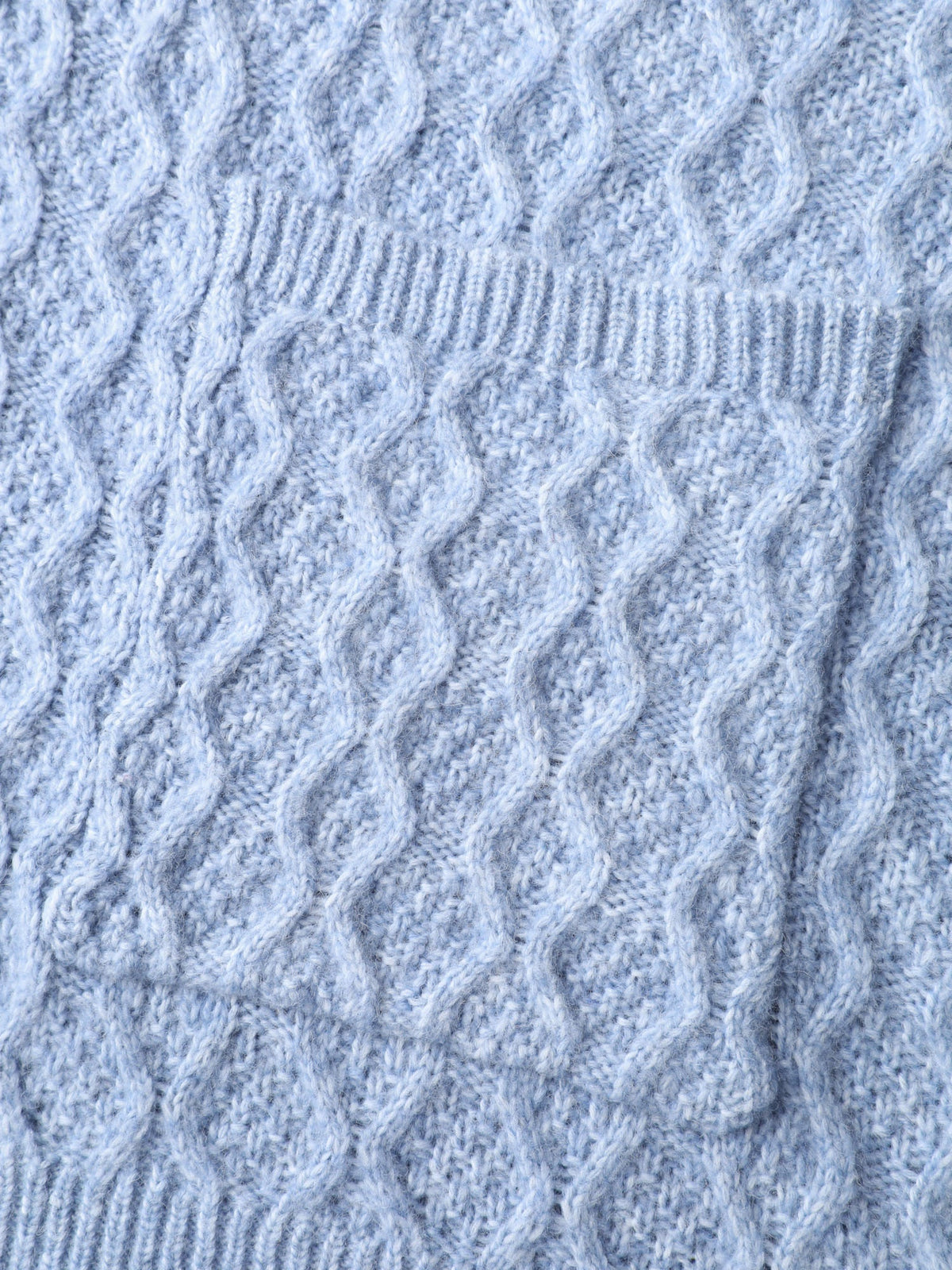 Cable Knit Textured Pockets Cardigan