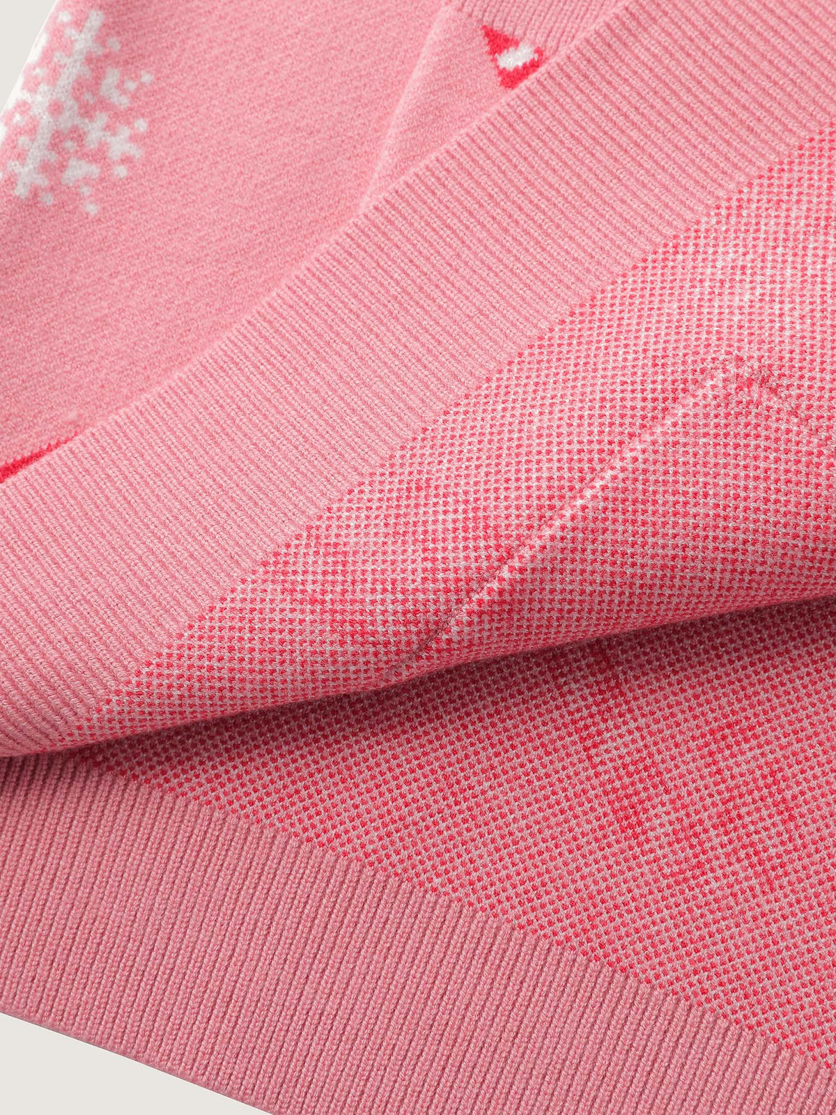 Holiday Candy Patch Pockets Knit Cardigan