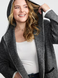 Supersoft Super Stretchy Hooded Knit Cardigan