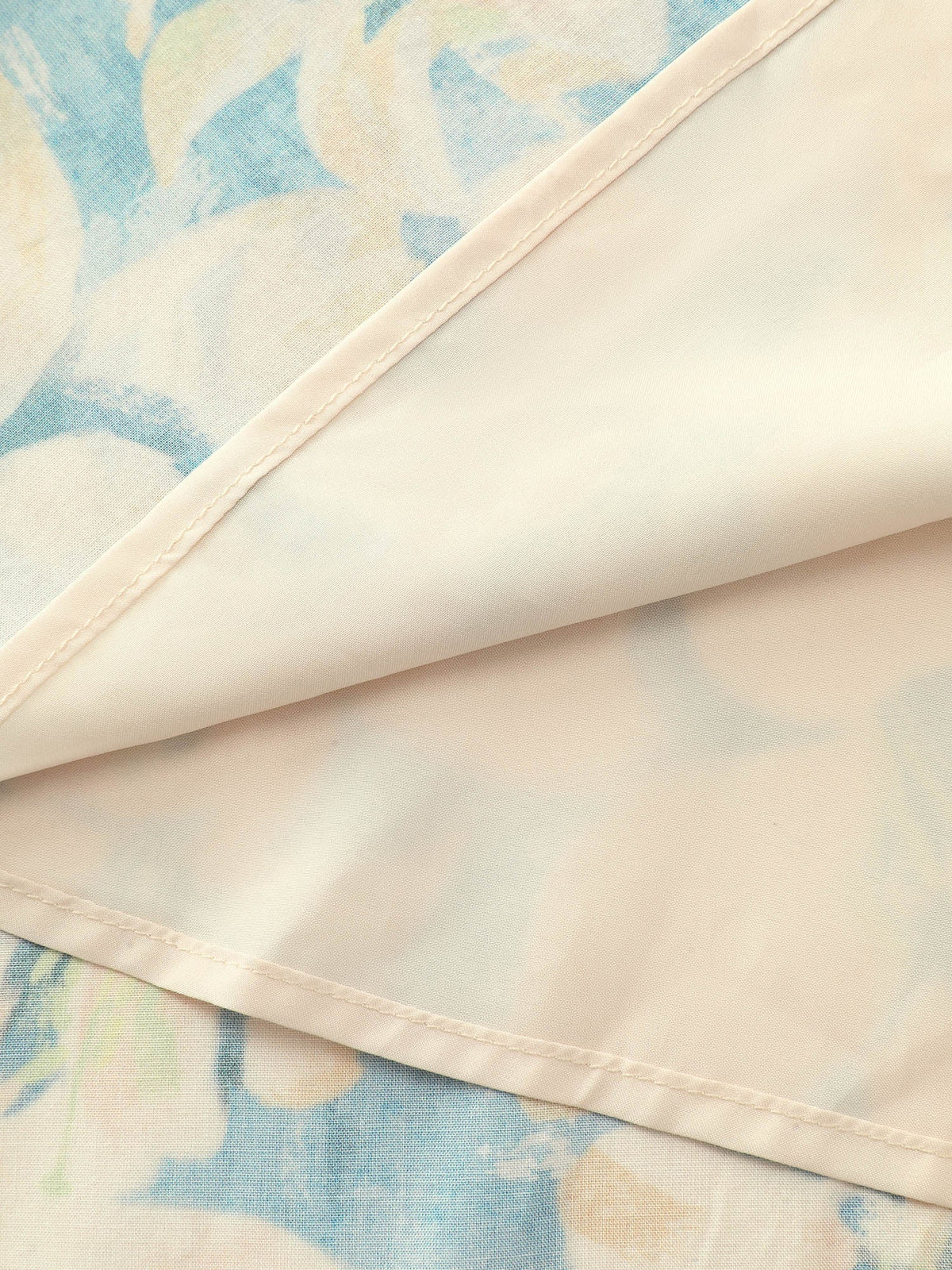 Floral Breeze Shirred V-Neck Maxi Dress