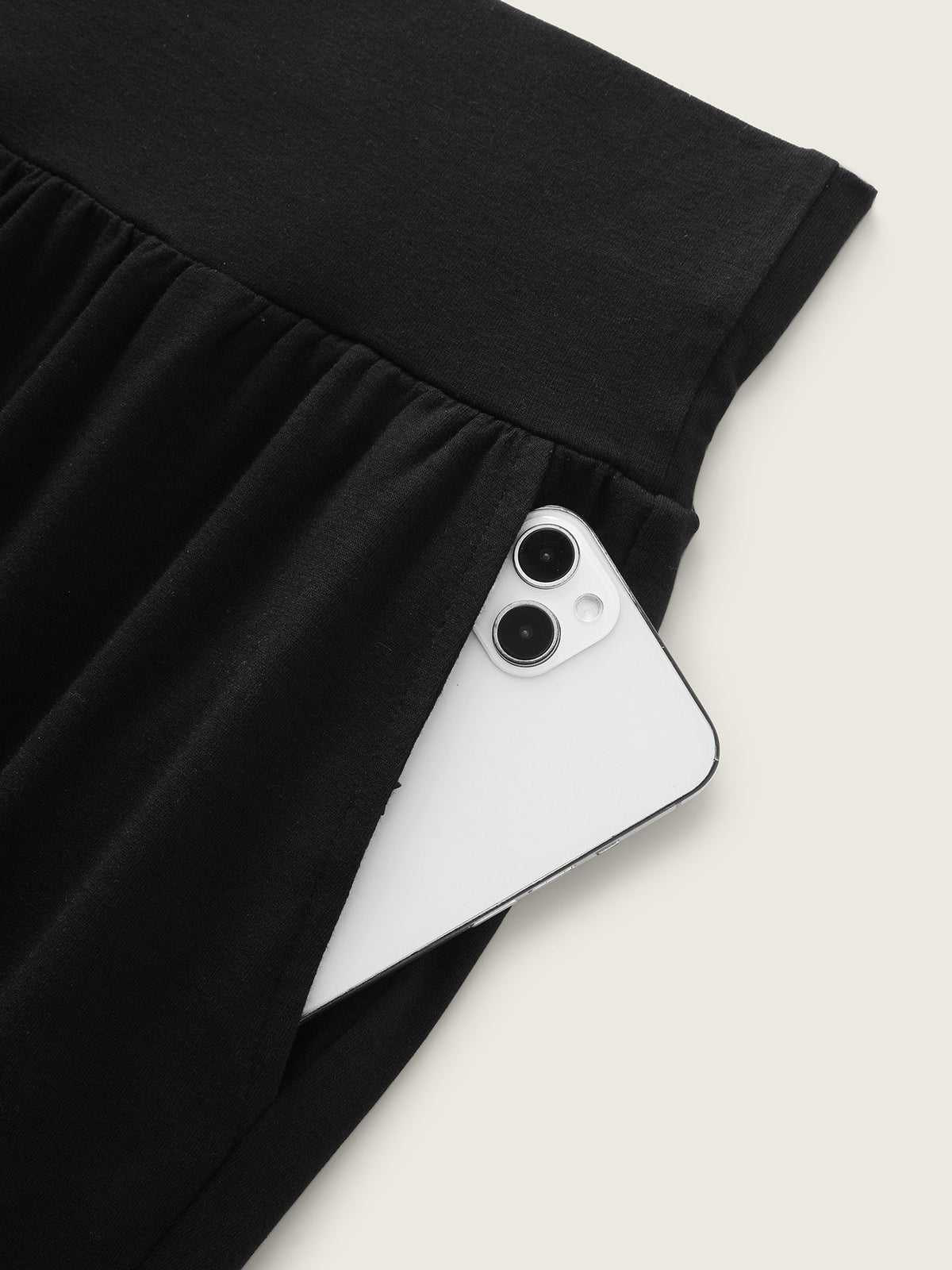 Supersoft Stretchy Side Drawstring Cropped Pants