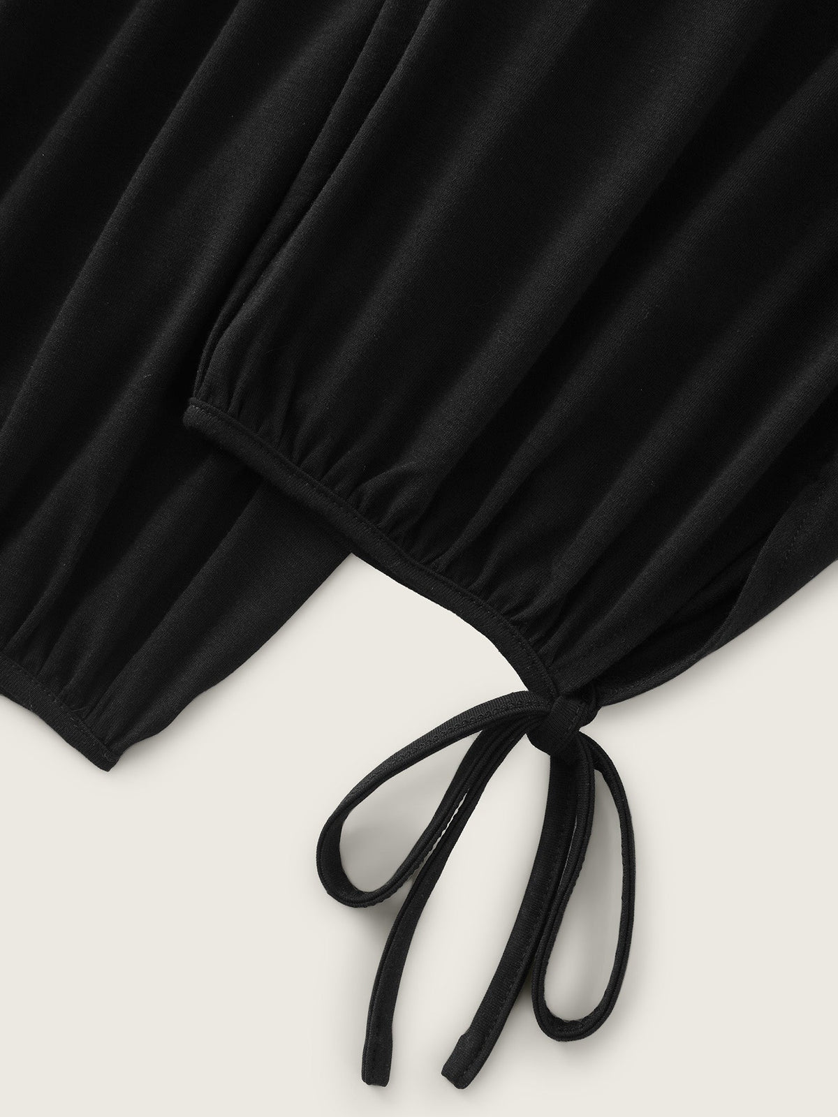 Supersoft Stretchy Side Drawstring Cropped Pants
