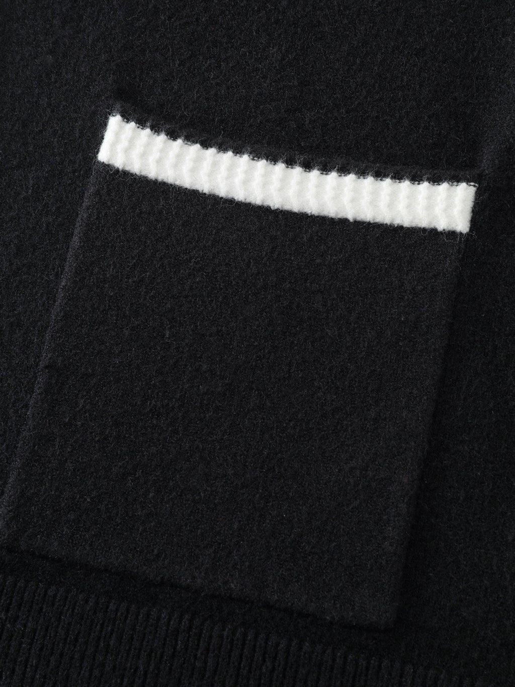 Supersoft Contrast Trim Pocketed Cardigan