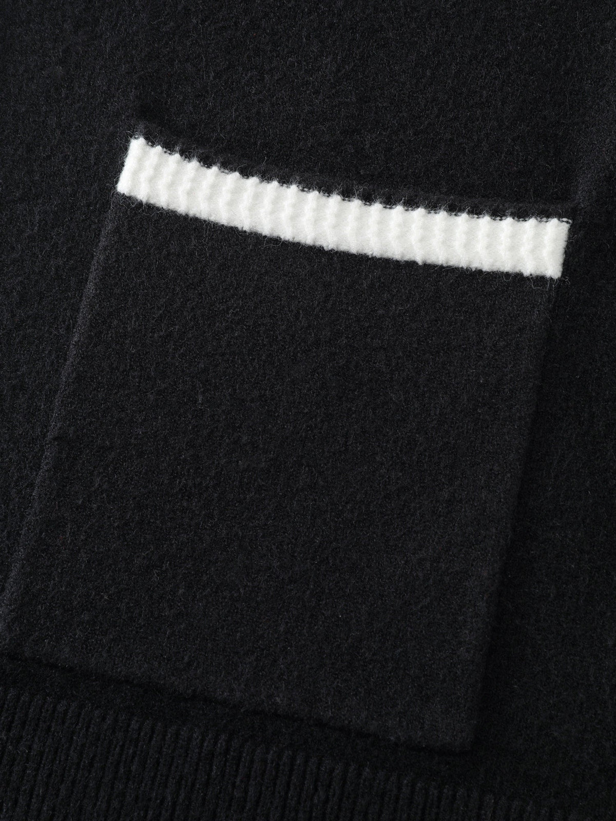Supersoft Contrast Trim Pocketed Cardigan