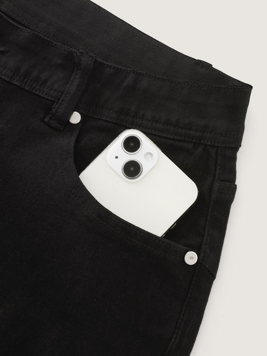 Stretchy Mid-Rise Skinny-Fit Jeans