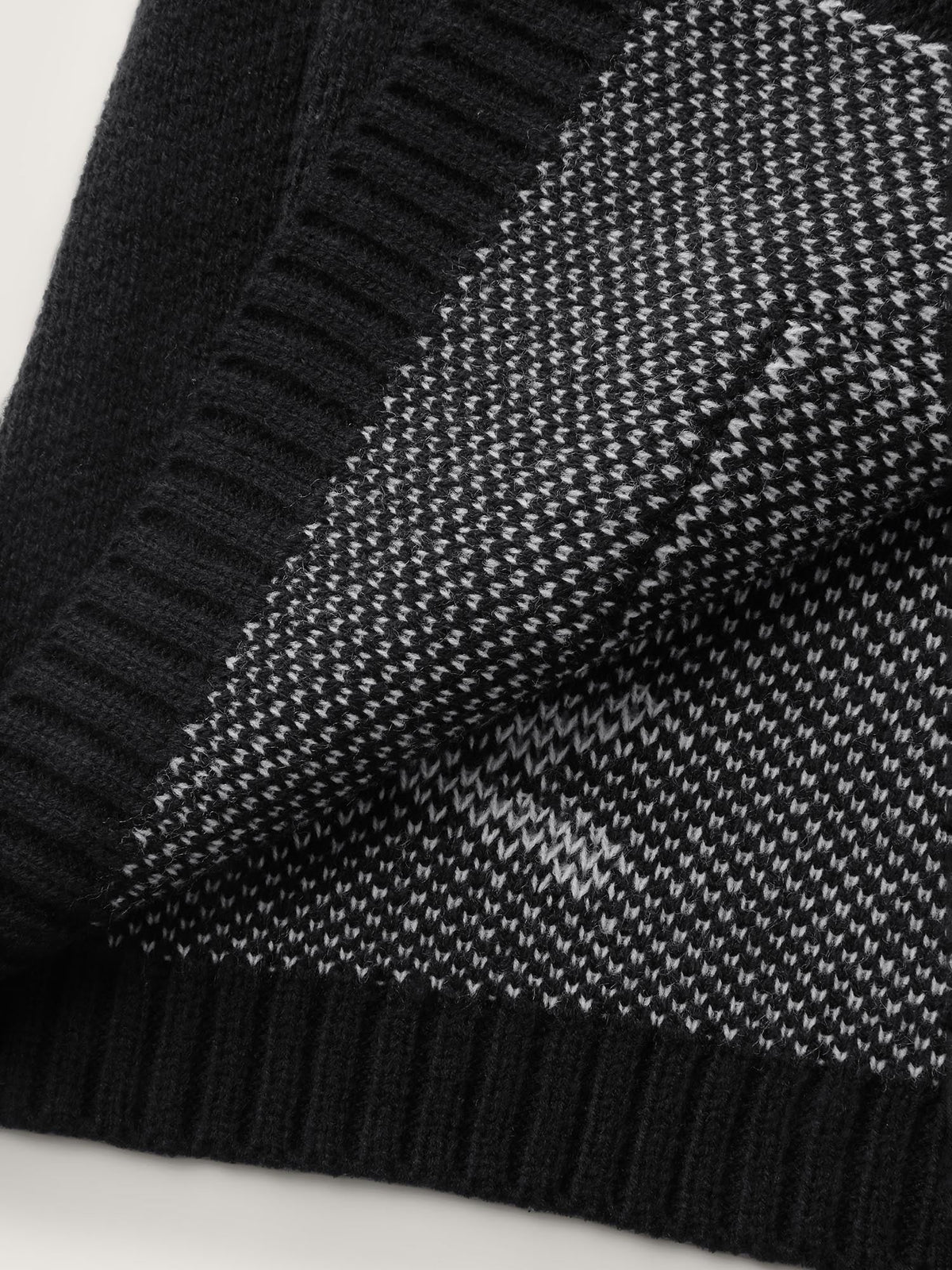 Skull Print Shawl Collar Knit Cardigan