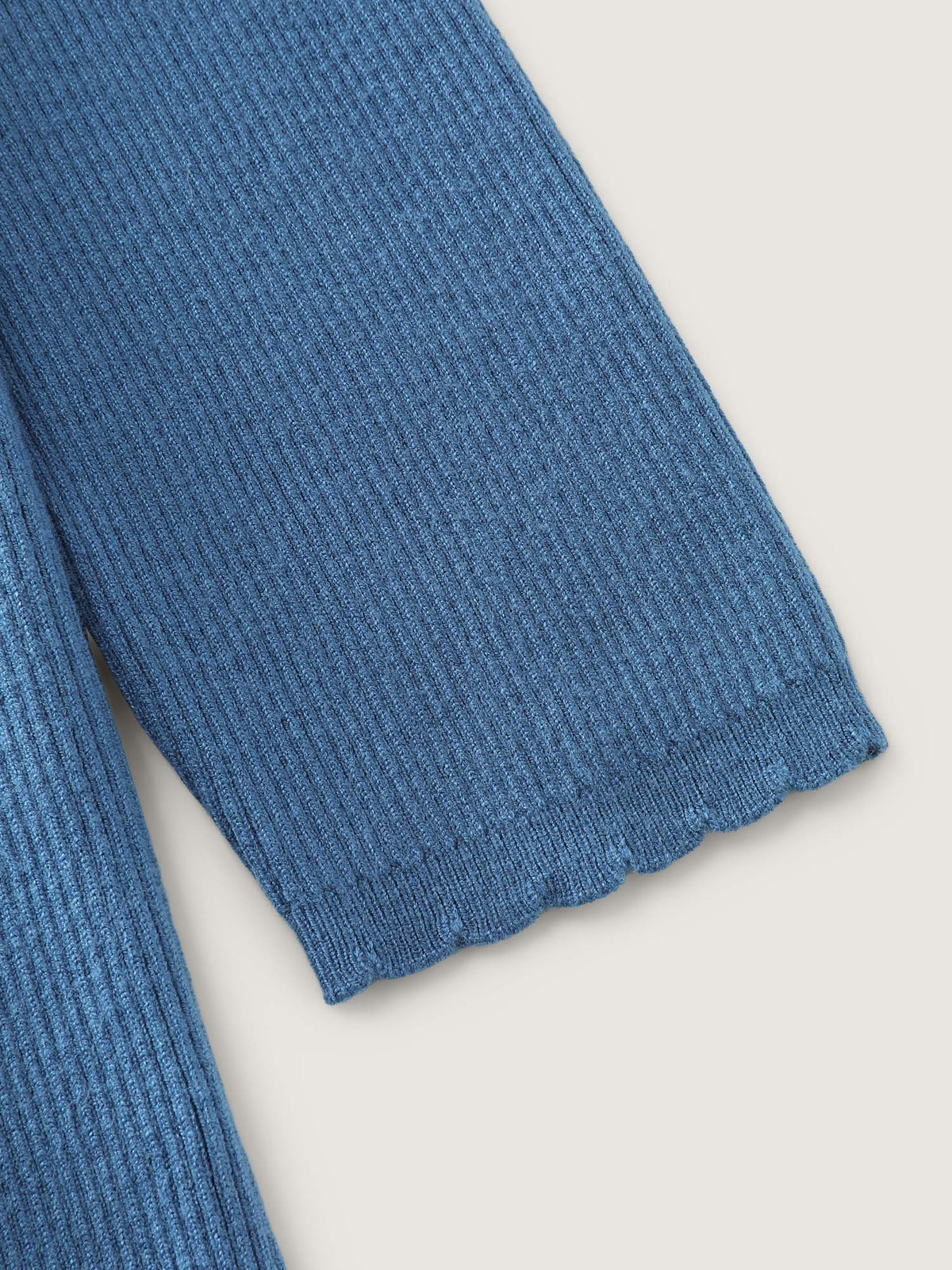 Supersoft Textured Fitted Stretchy Pullover