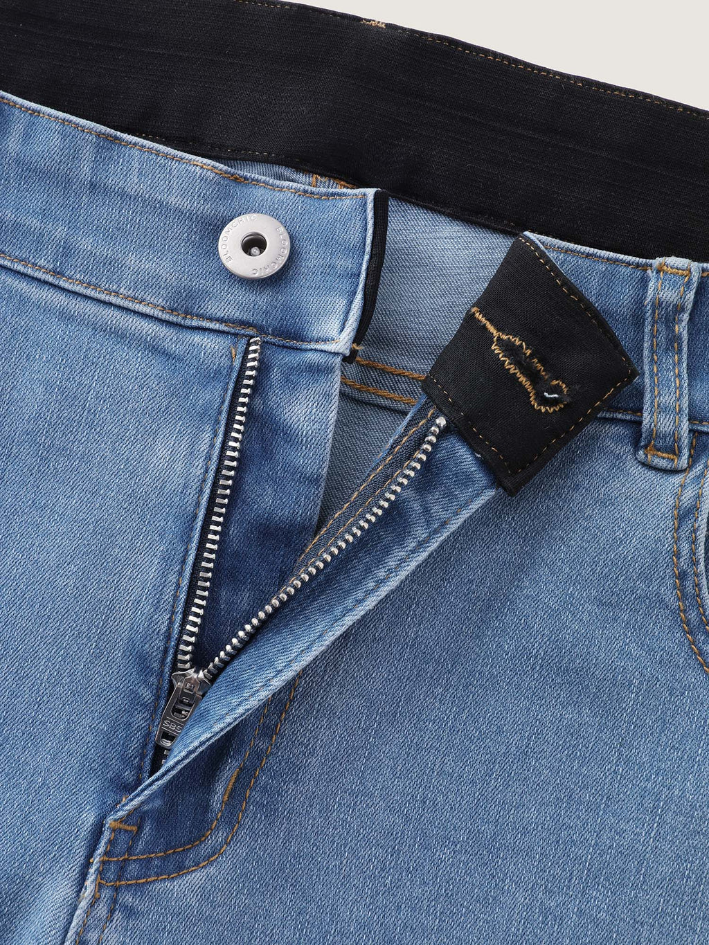 Stretchy Mid-Rise Bootcut Jeans