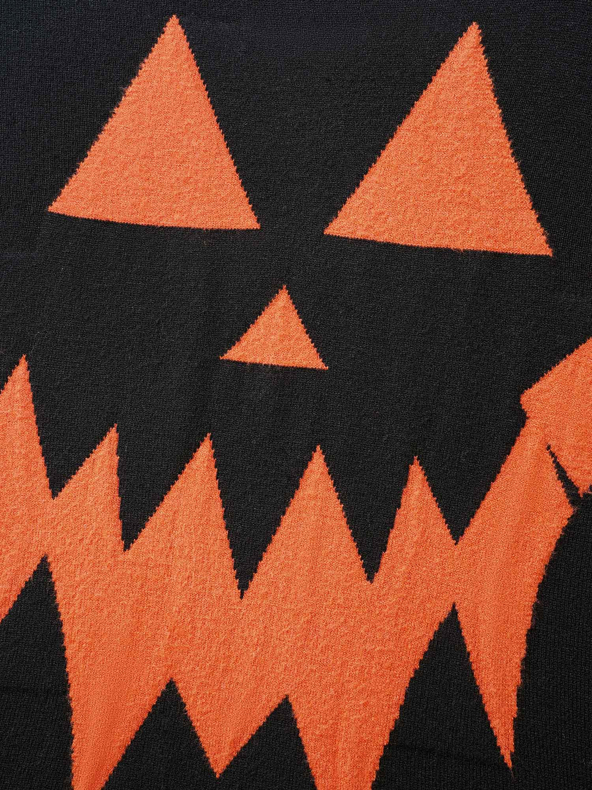 Supersoft Essentials Jack-o-Lantern Jacquard Back Printed Cardigan