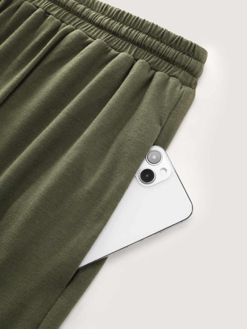 Supersoft Drawstring Waist Straight Leg Pants