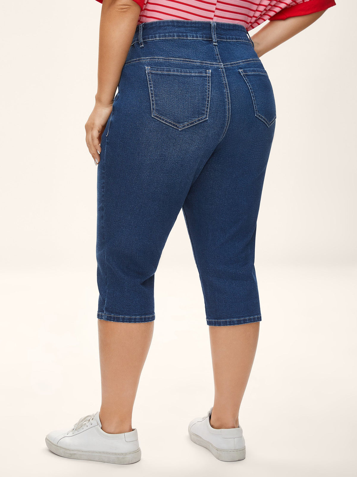 Curve-Friendly Moderate Stretch Skinny-Fit Jeans