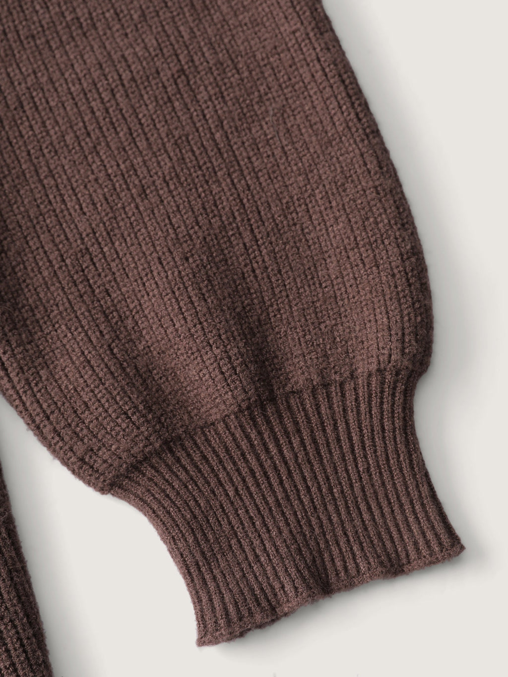 Textured Scarf Pockets Knit Cardigan