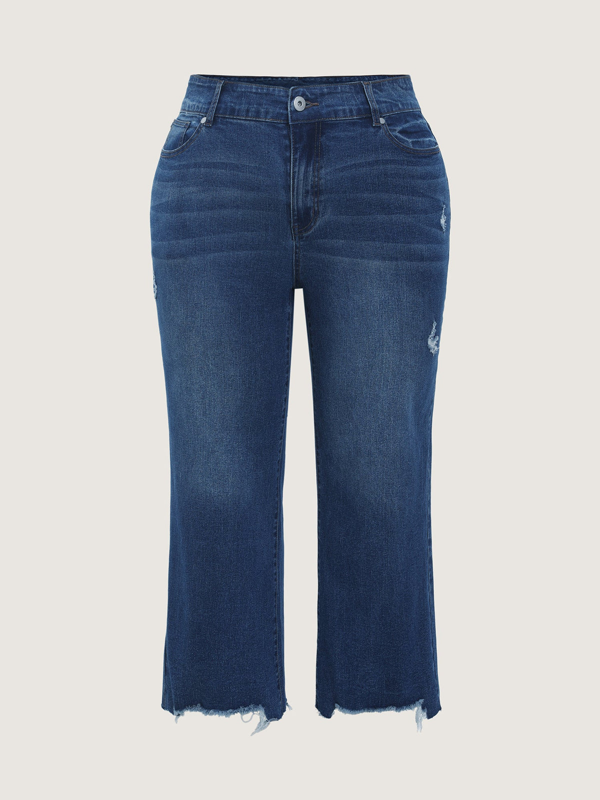 Stretchy Bootcut Medium Wash Jeans