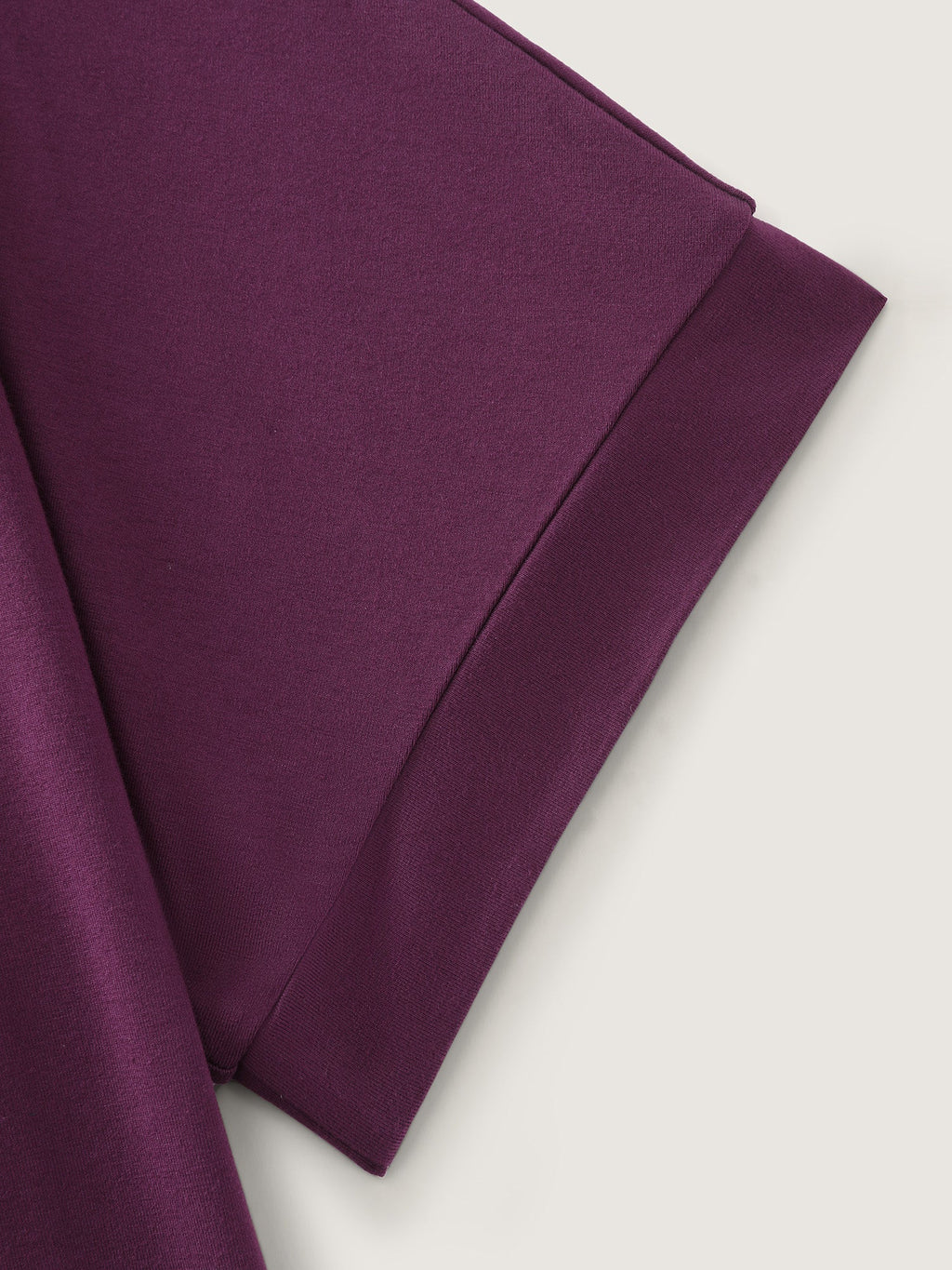 Supersoft Stretchy V-Neck Plain T-Shirt