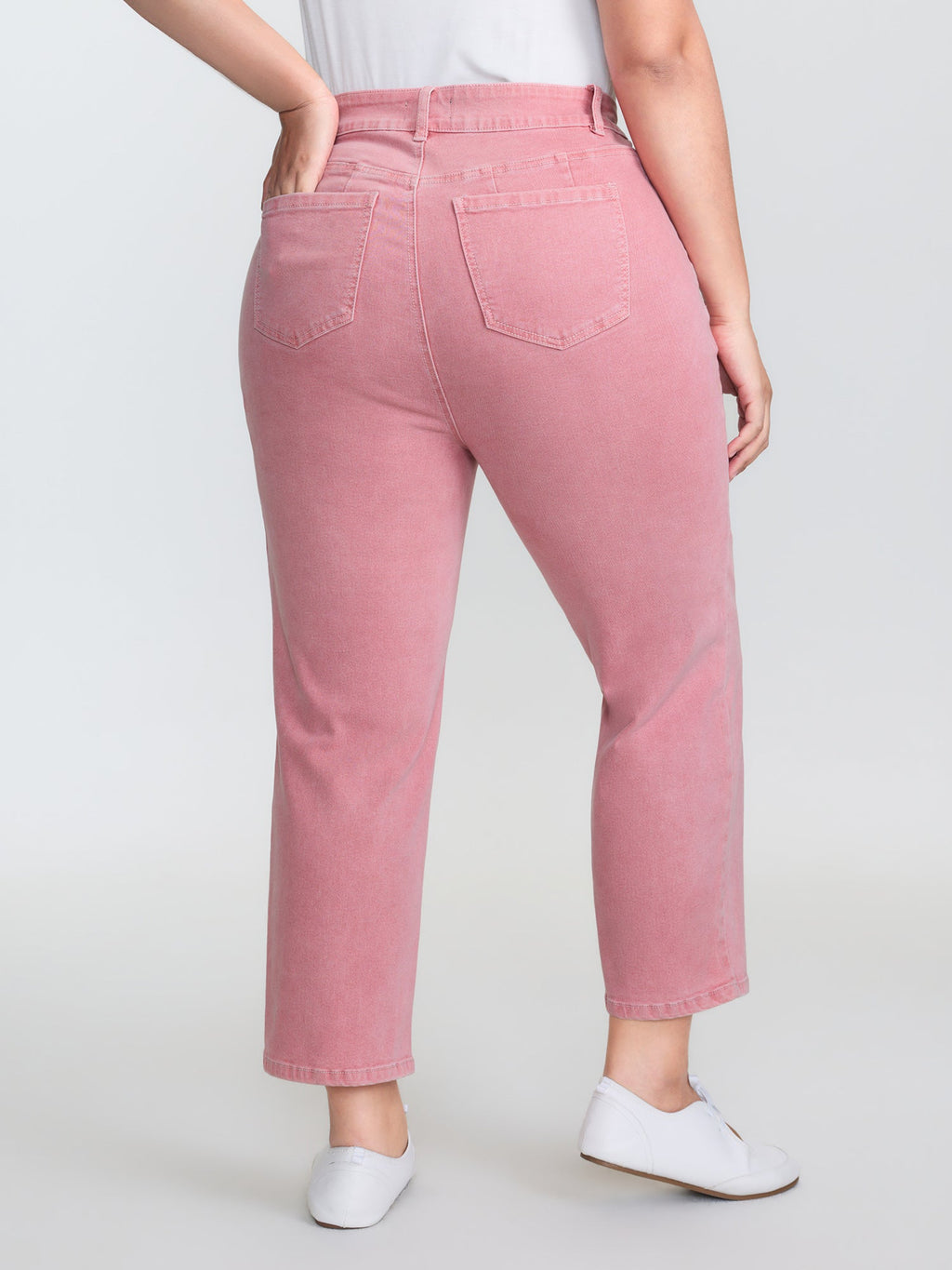 Stretchy Mid-Rise Bootcut Jeans