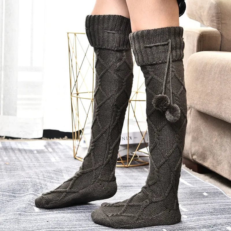 Over The Knee Knit Socks