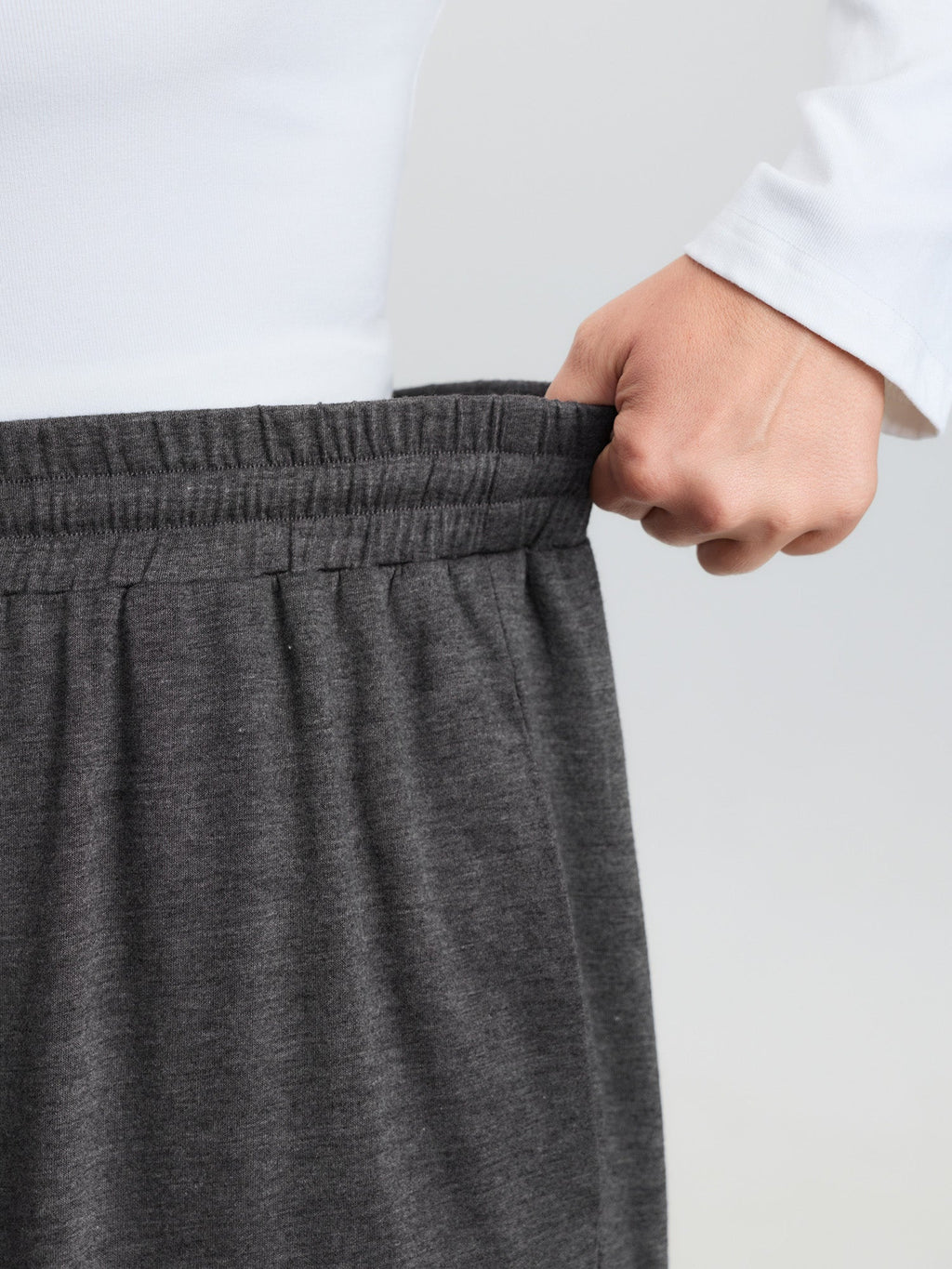 Supersoft Drawstring Waist Ruffled Hem Pants