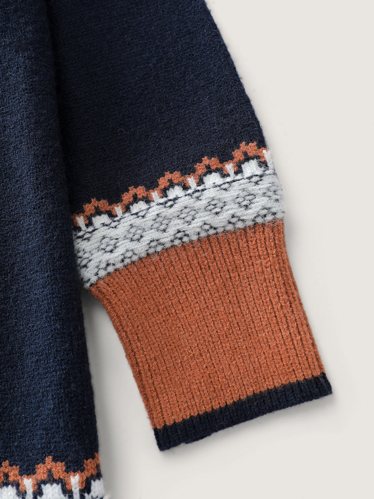 Supersoft Super Stretchy Geometric Stripe Pullover