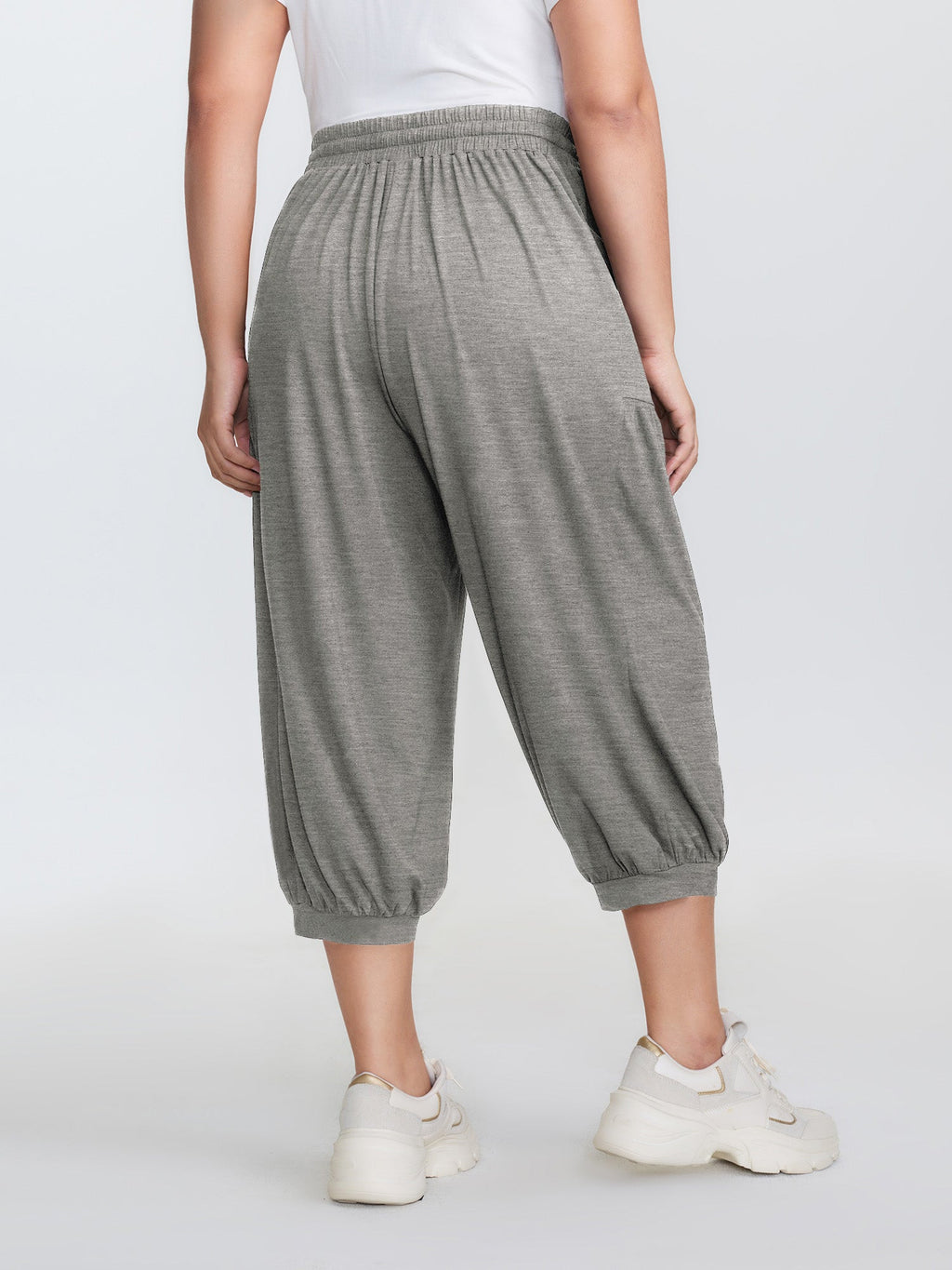Supersoft Drawstring Cropped Jogger Pants