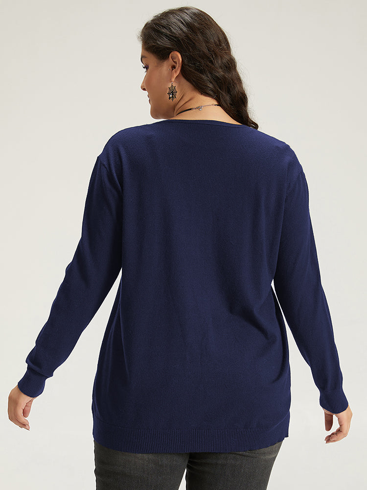 Supersoft Essentials Halloween Spider Web Button Through Cardigan