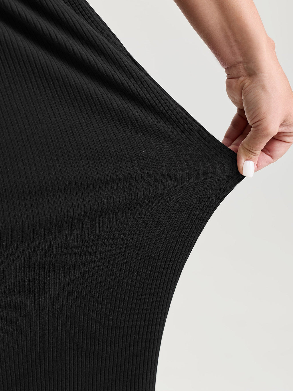 Drawstring Waist Stretchy Textured Sweatpants
