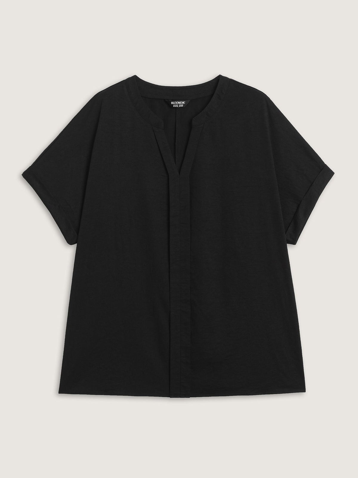 Breathable Feel Textured Blouse