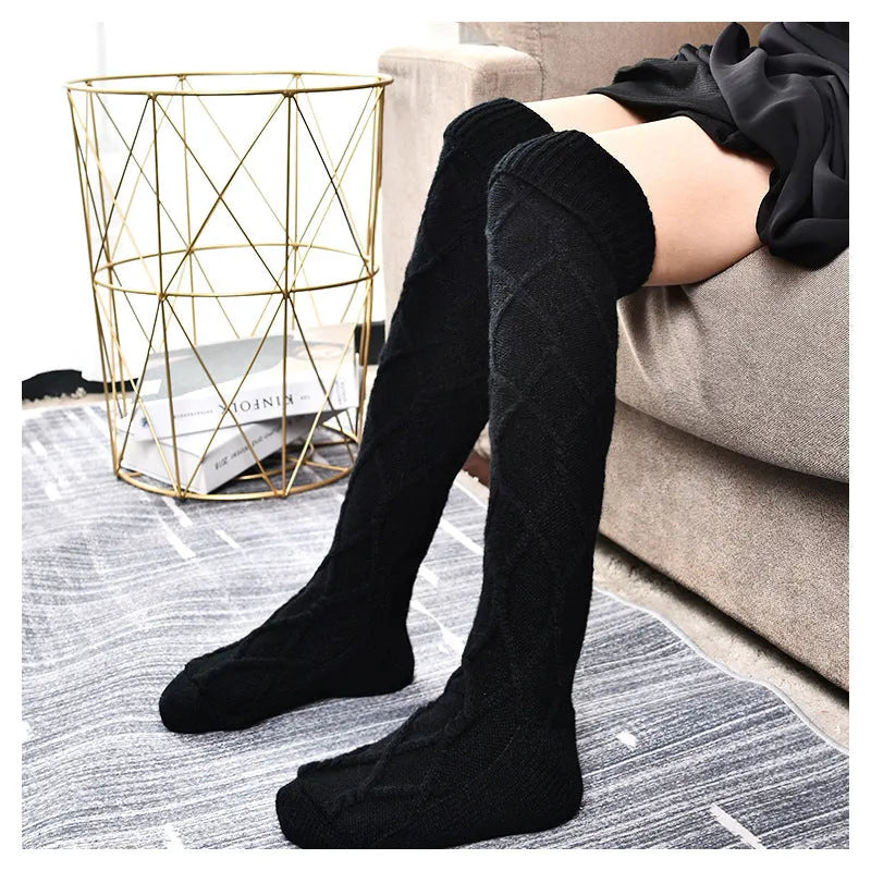 Over The Knee Knit Socks