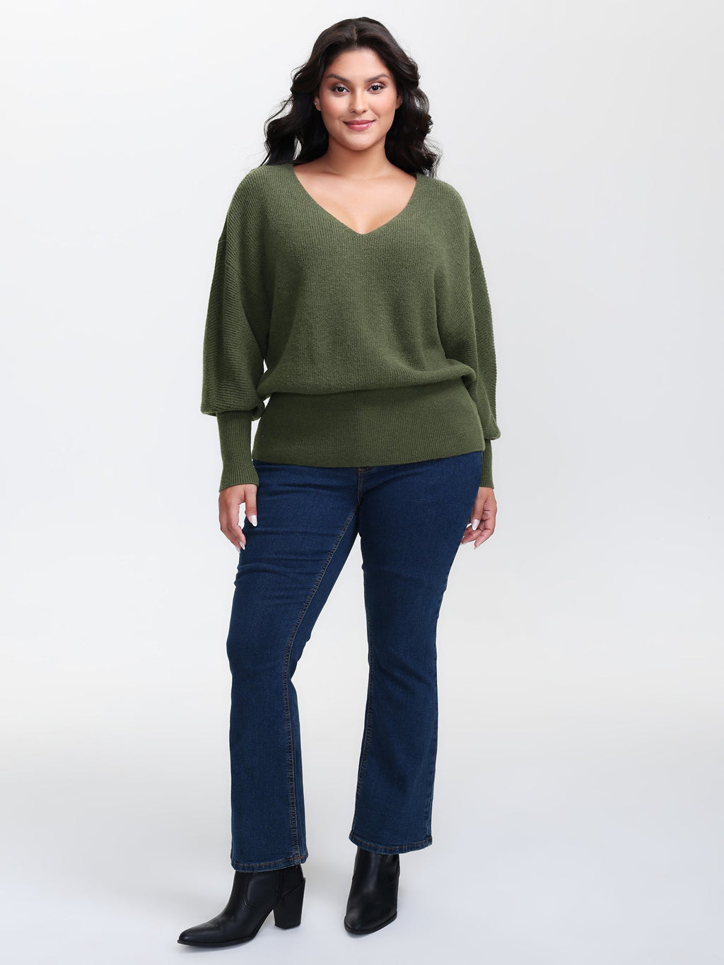 Backless Cut-Out Cropped Pullover