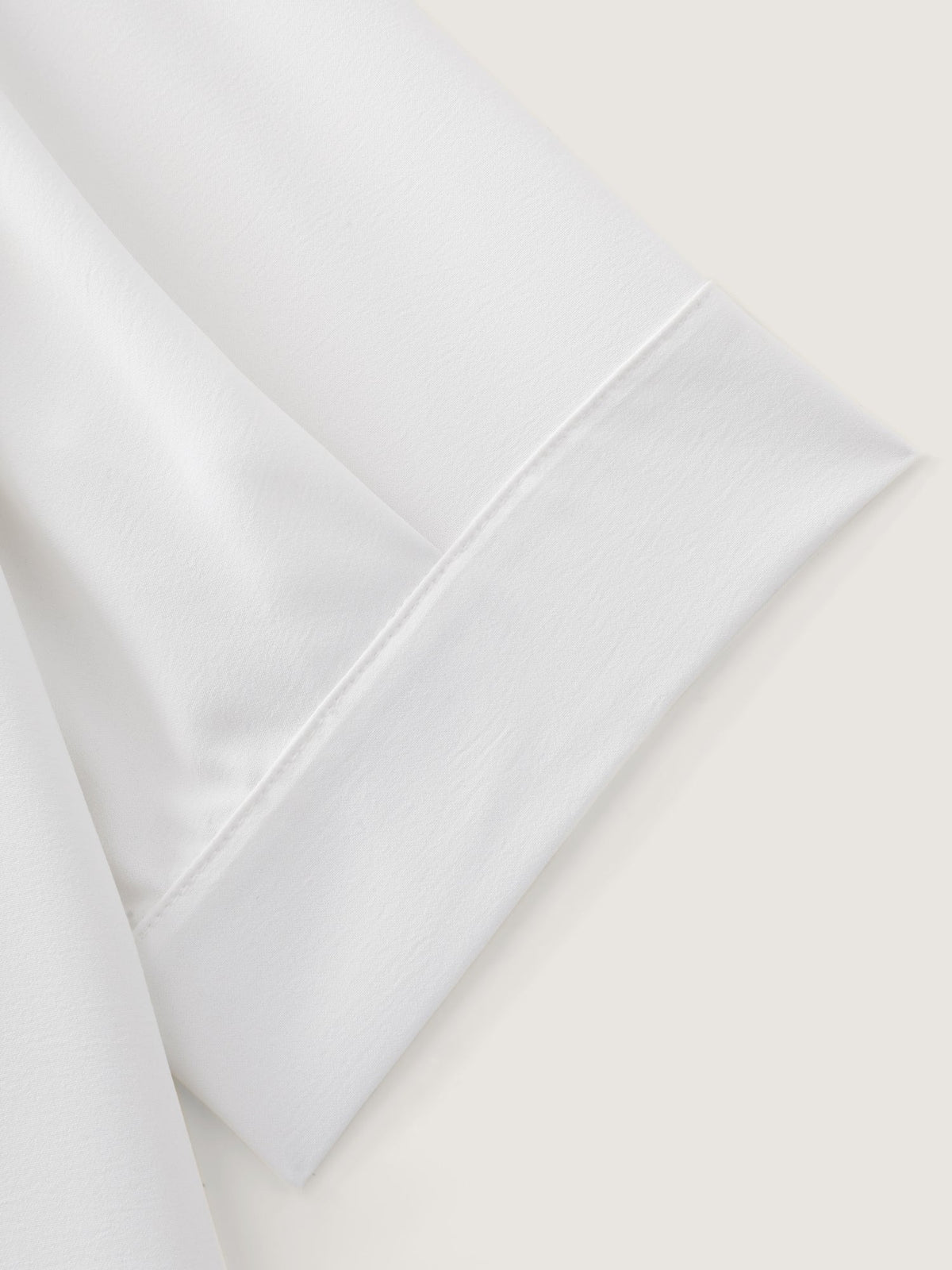 Pleated Split Neckline Placket Blouse