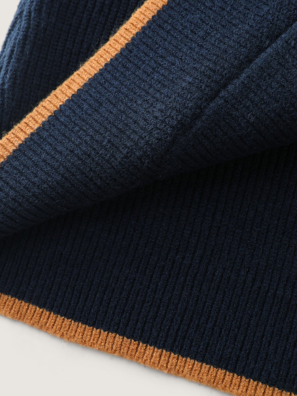 Contrast Hooded Zipper Front Pocketed Cardigan