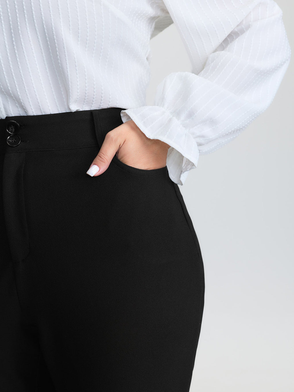 Supersoft Stretchy Plain Bootcut Pants