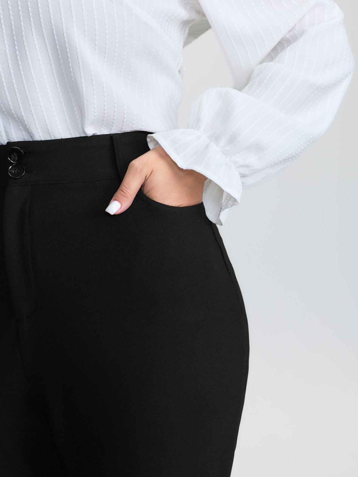 Supersoft Stretchy Plain Bootcut Pants