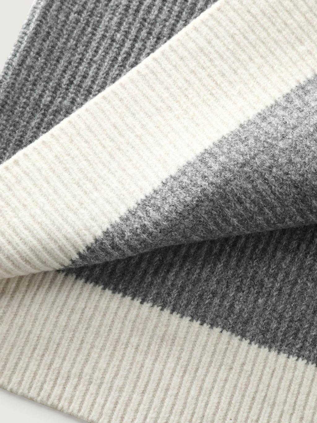 Hooded Colorblock Pockets Button Knit Cardigan